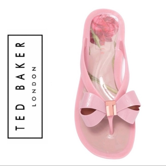 Ted Baker Pink Rose Gold Floral Jelly 